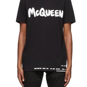 Alexander McQueen Bold Black Tee